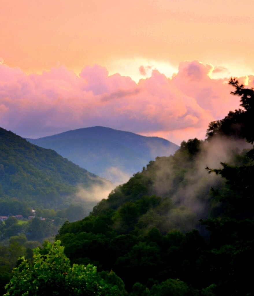 North Carolina sunset by vernabeth