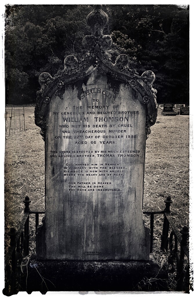 Headstone 1886 by 365projectclmutlow