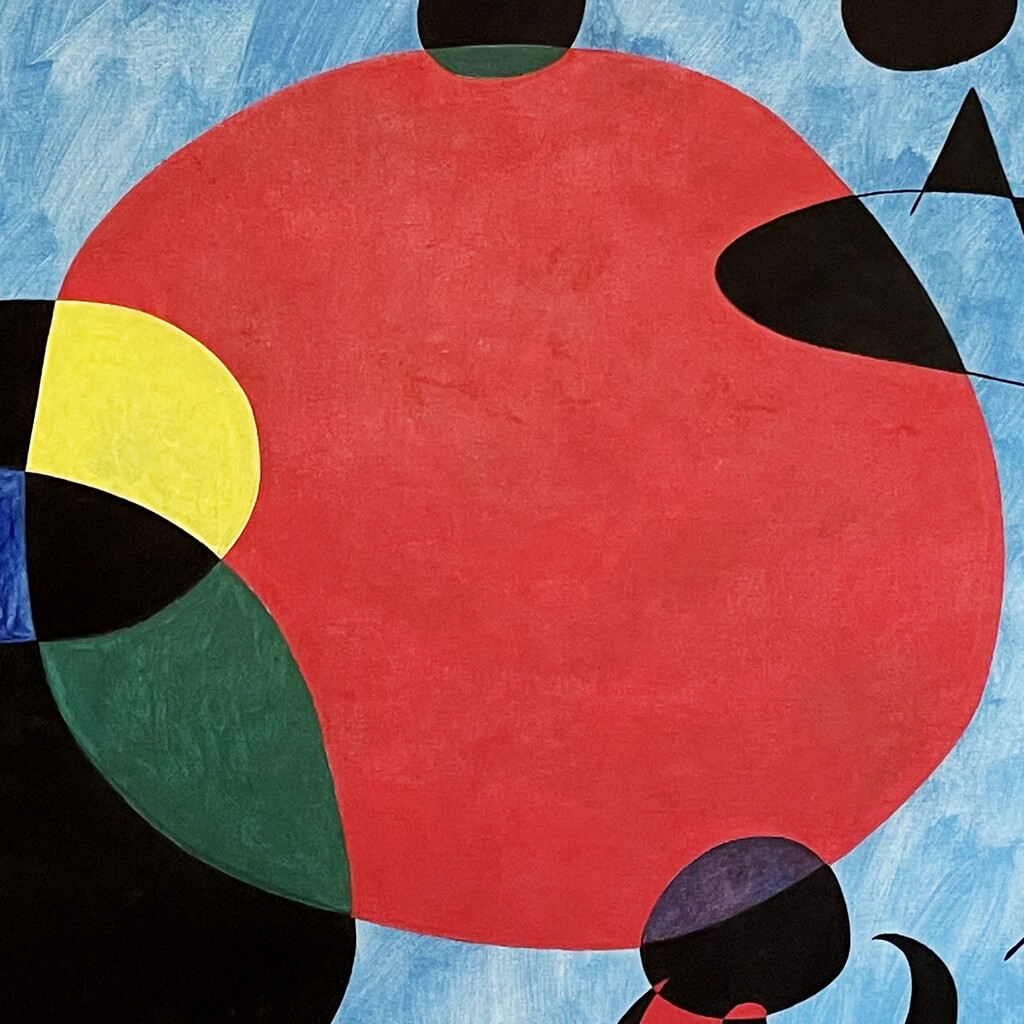 Miro's Mural (Close-Up) | July At The CAM by yogiw