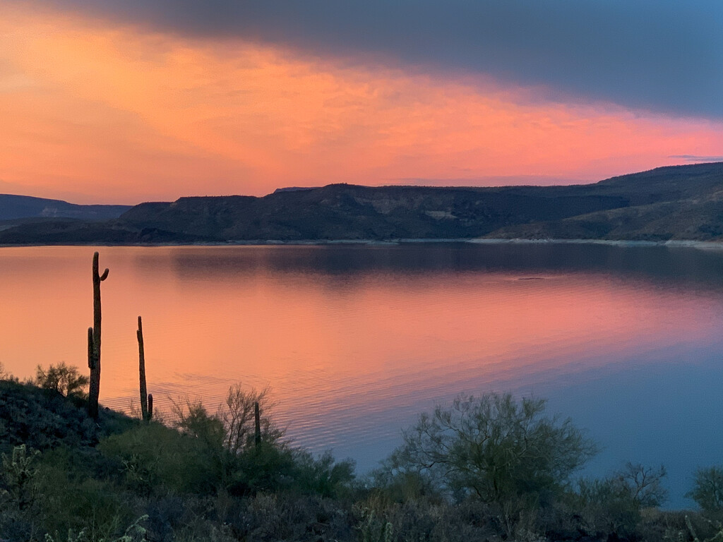 Sunset, Lake Pleasant, AZ by 365projectorgbilllaing