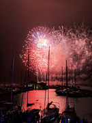 15th Jul 2023 - Pink fireworks. 