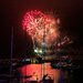 Red fireworks.  by cocobella