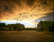 28th Jul 2023 - Mammatus Clouds on Main Street