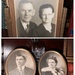My grandparents Wedding portraits below, 50th wedding anniversary above. by illinilass
