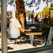 Lunching in reflection