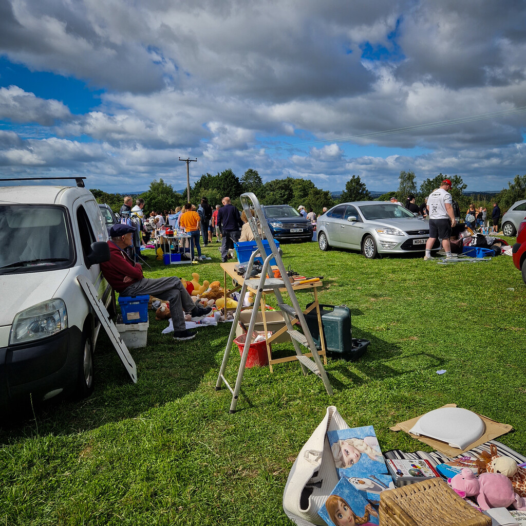 Another car boot raising funds for T's trip to México by andyharrisonphotos