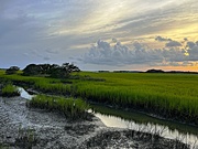 31st Jul 2023 - Marsh at low tide near sunset