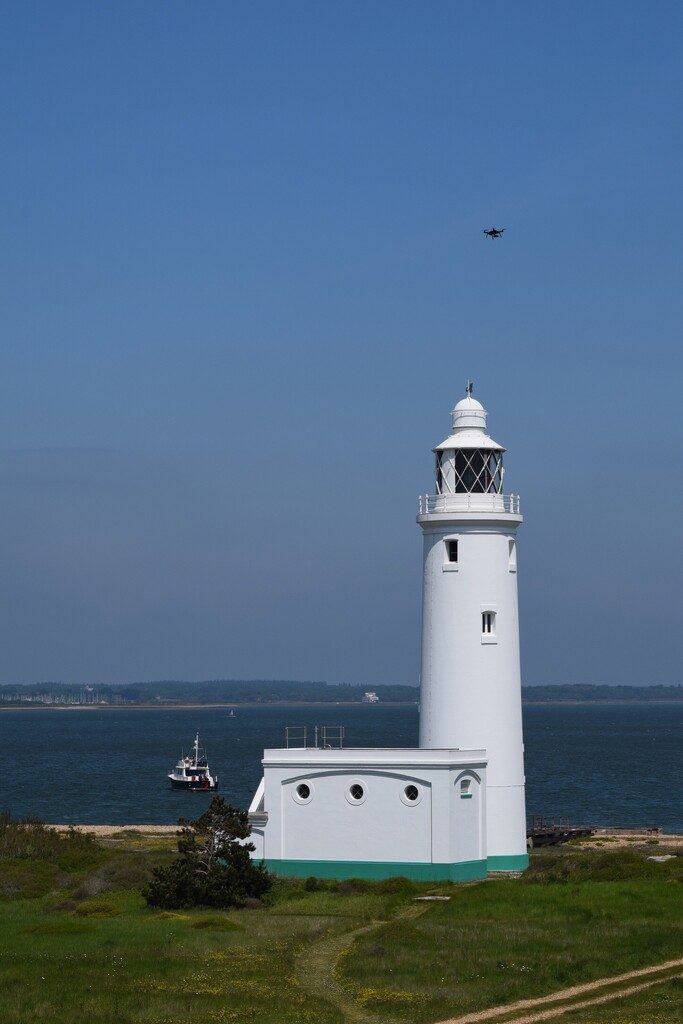 The lighthouse at Hurst Castle (taken a while ago) by bill_gk