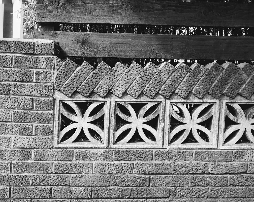 Brick patterns in monochrome  by boxplayer
