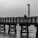 Girl on a pier by dkellogg