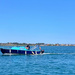 Blue boat  by cocobella