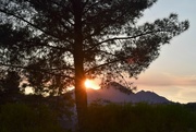 31st Jul 2023 - Jul 31 Sun setting behind the McDowell Mountains