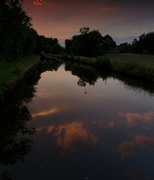 1st Aug 2023 - Sunset on the canal