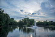 1st Aug 2023 - Fountain at Sunset