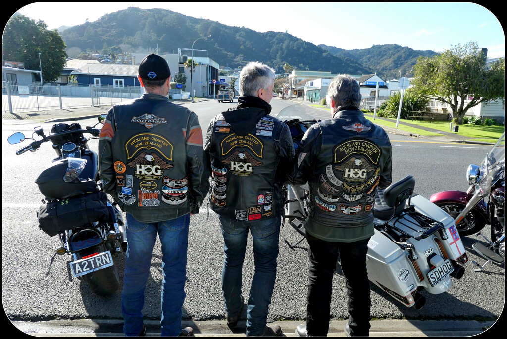 Proud Harley owners by dide