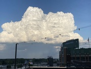 3rd Aug 2023 - Cloud above Lambeau Field