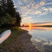 Manitoulin Kayak Sunset by pdulis