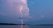 6th Aug 2023 - Lightning Over the River!