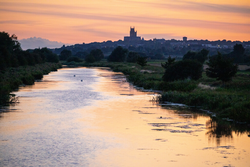 River Witham Sunset by carole_sandford