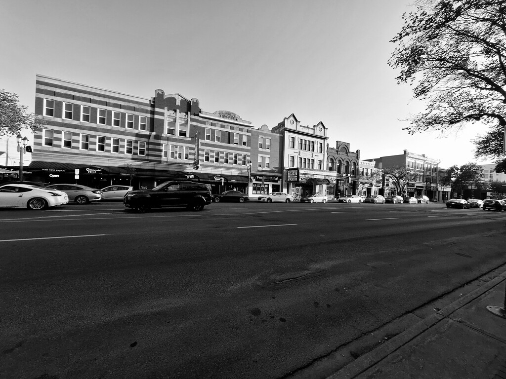 Edmonton In Black and White...Whyte Avenue  by bkbinthecity