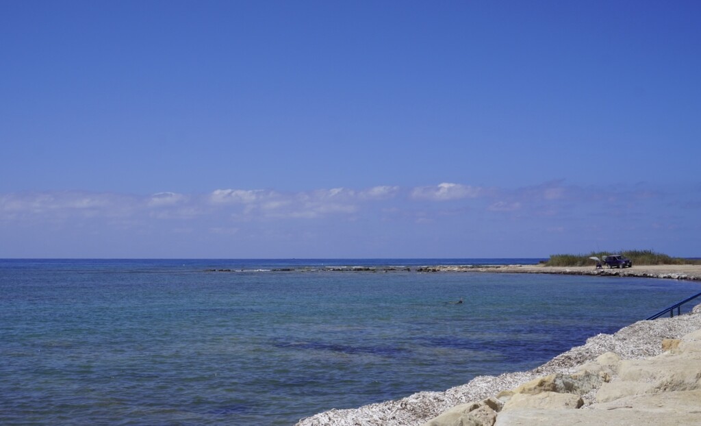 A rocky bay - snorkelling is peaceful by beverley365