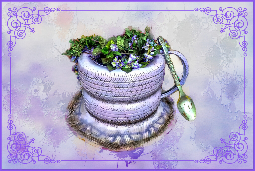 A Different Kind of Tea Cup by olivetreeann