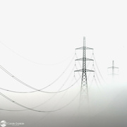 10th Aug 2023 - Pylons in the mist