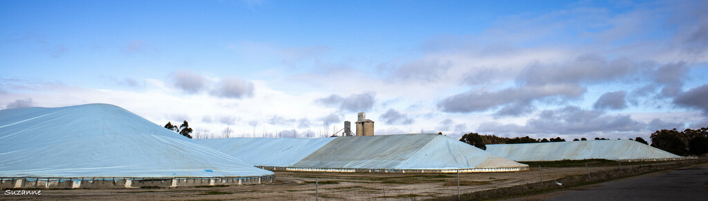 Grain storage at Wickliffe, Victoria by ankers70