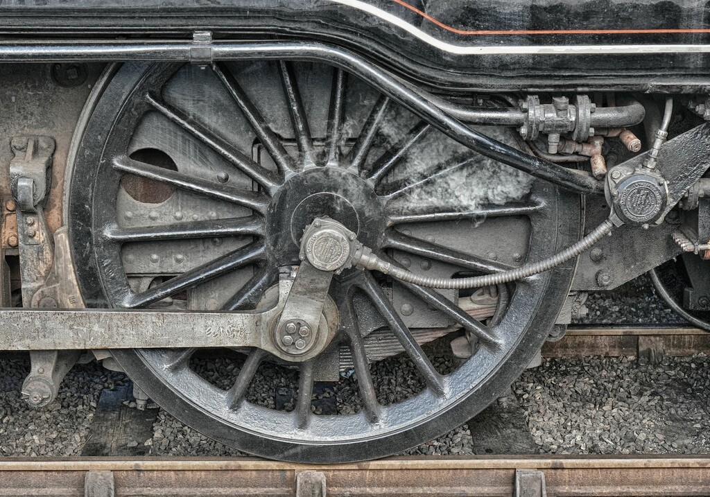Steam Train Wheels by phil_howcroft