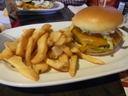 12th Aug 2023 - Impossible Cheeseburger and Fries at Red Robin 