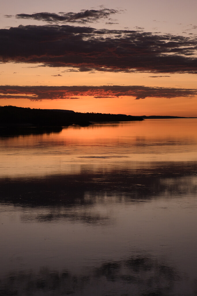 Sunset on the Prince Regent River by dkbarnett
