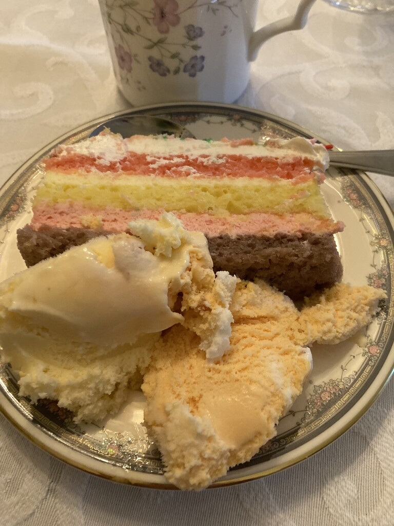 Cake and Ice Cream  by spanishliz