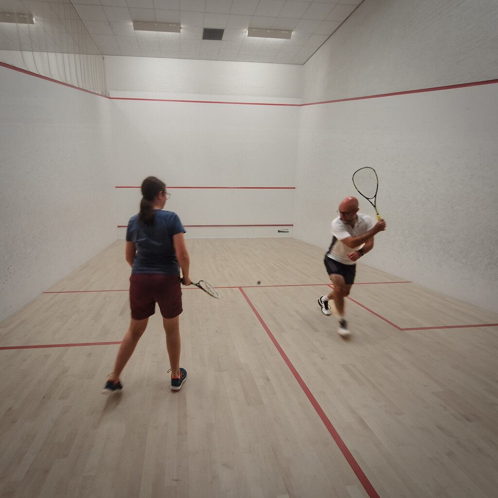 Tash's first squash lesson by andyharrisonphotos