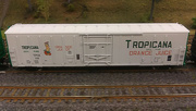 17th Aug 2023 - Tropicana Juice Train rolls by on North Main