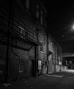18th Aug 2023 - Nighttime image of a back alley