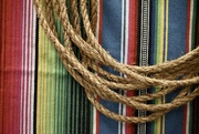 17th Aug 2023 - Coiled Rope on Sarape Blanket