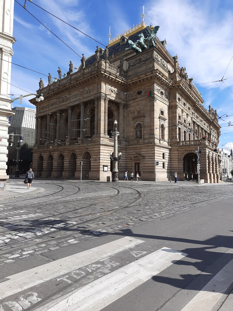 National Theatre, Prague by solarpower