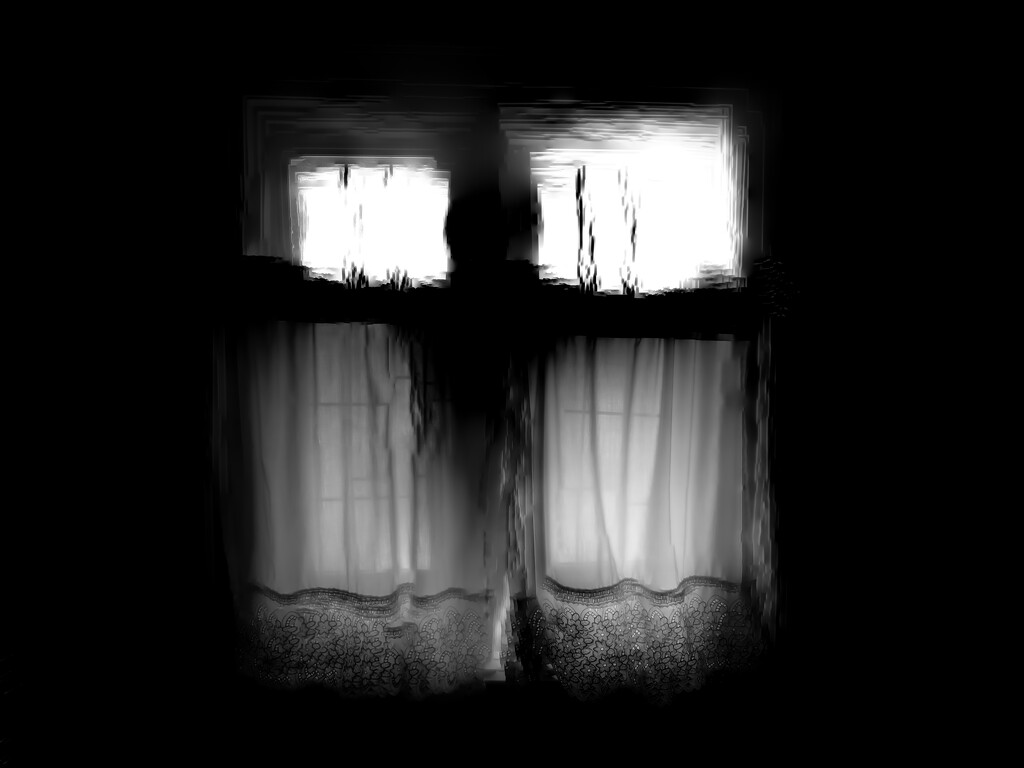 creepy window by northy