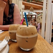 19th Aug 2023 - Greek frappé, at The Sweet Greeks cafe
