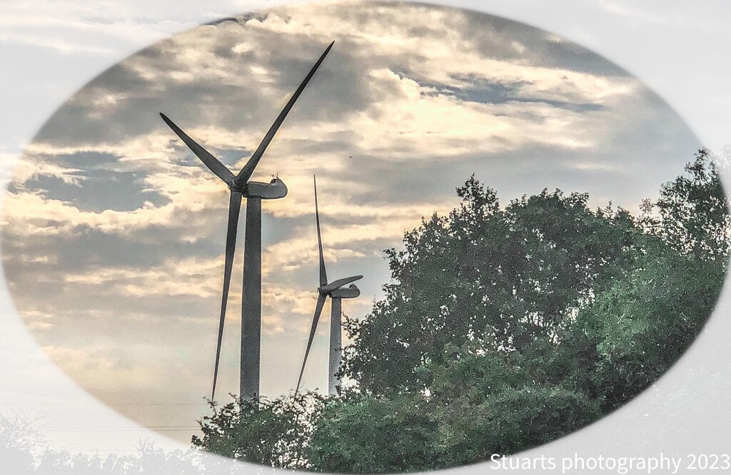 Wind turbines  by stuart46