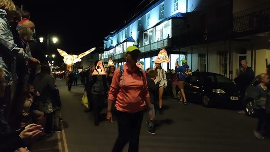 20th Aug 2023 - Owl in the torchlight procession