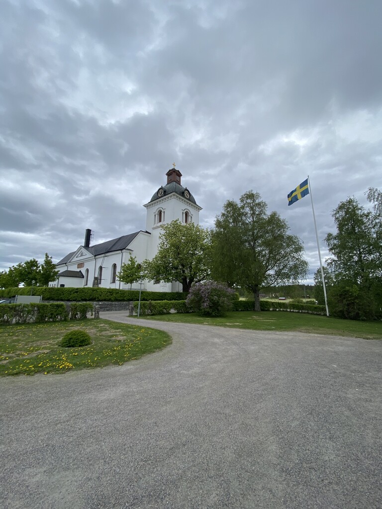 My Dad’s childhood church, Norrala Sweden by clay88