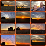 9th Aug 2023 - Sunset Collage