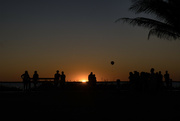 22nd Jul 2023 - Sunset silhouettes with balloon