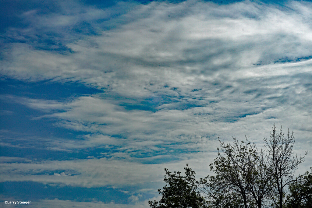 Cloudscape late August by larrysphotos