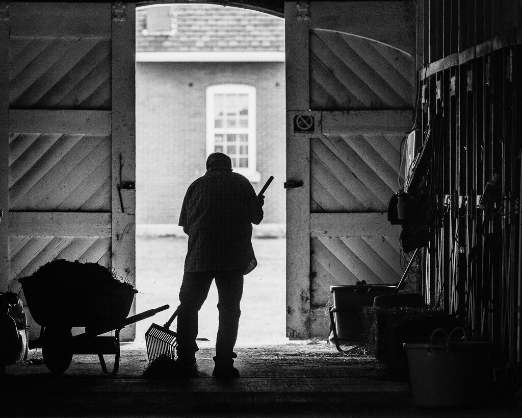cleaning the stables by aecasey