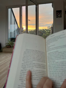 25th Aug 2023 - Reading at sunset