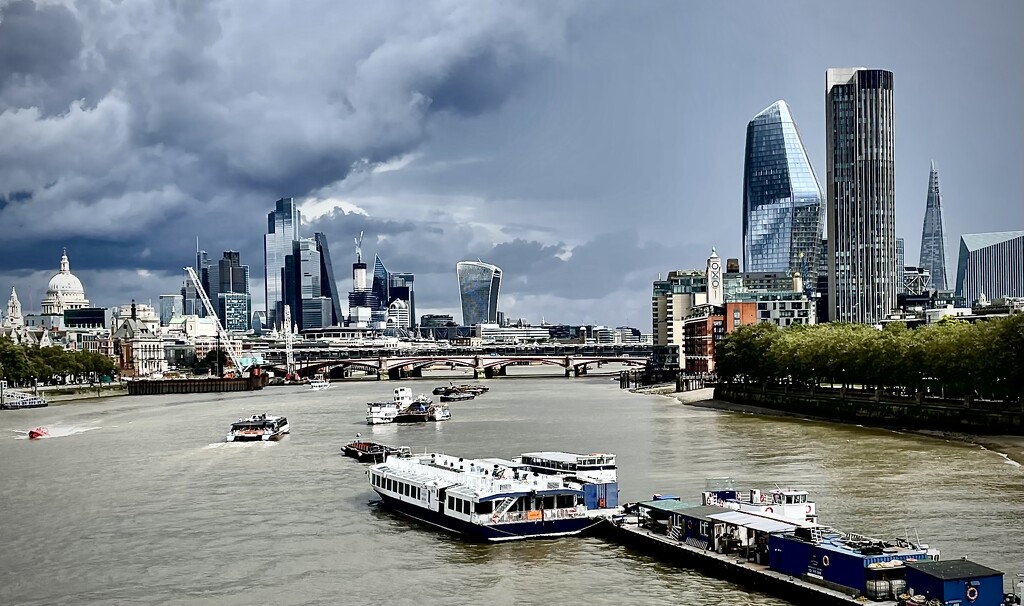 Moody skies over London by nigelrogers