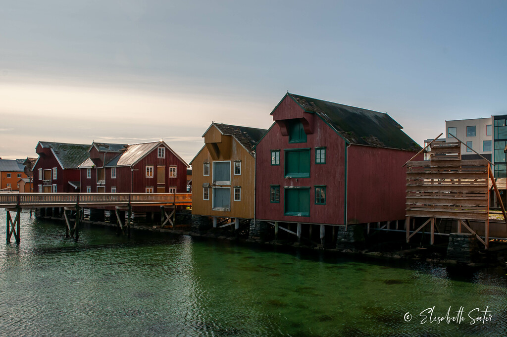 The piers in Rørvik by elisasaeter