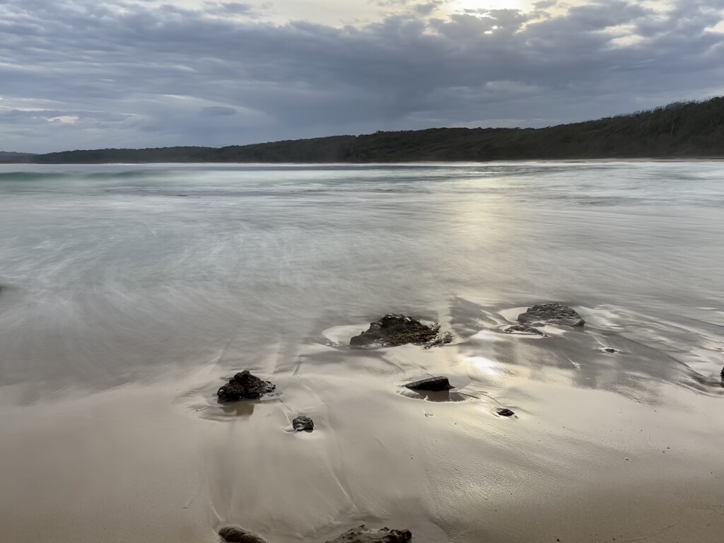 Evening on the beach by pusspup